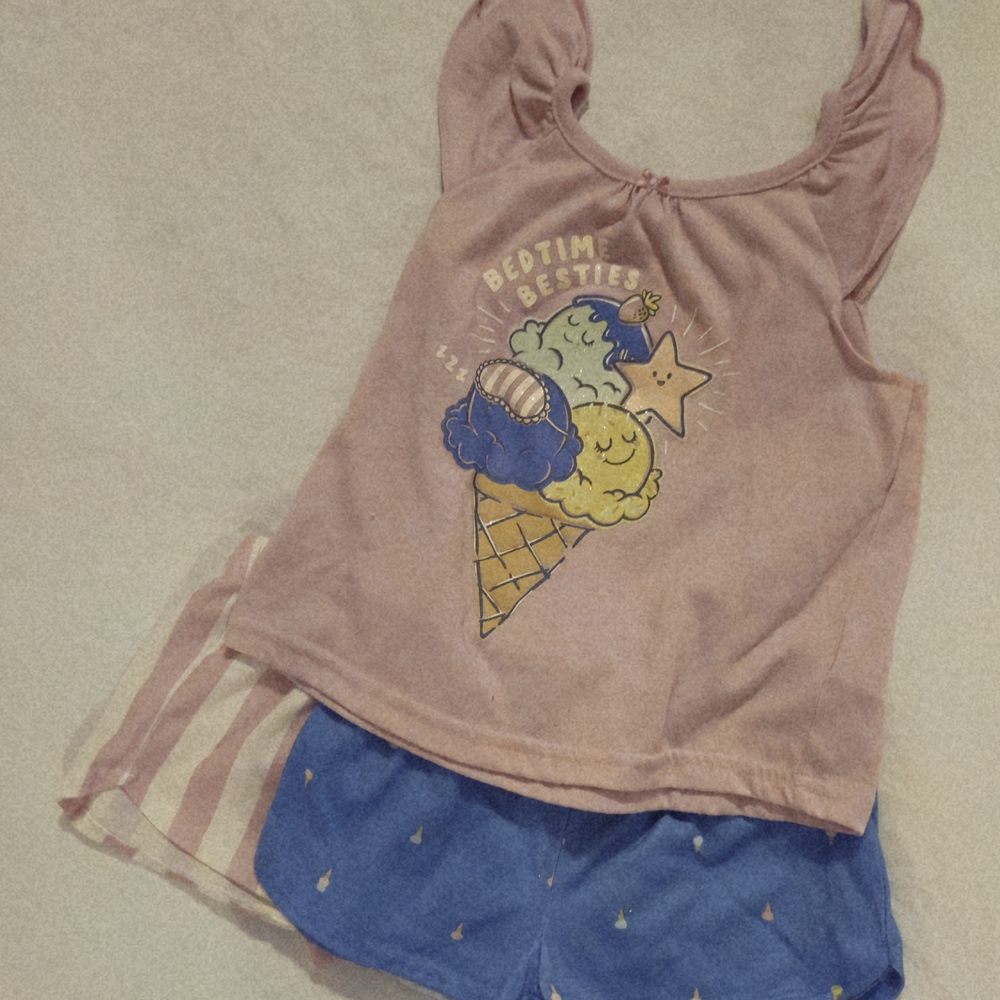 Carter's Pink and Blue Kids Pajamas